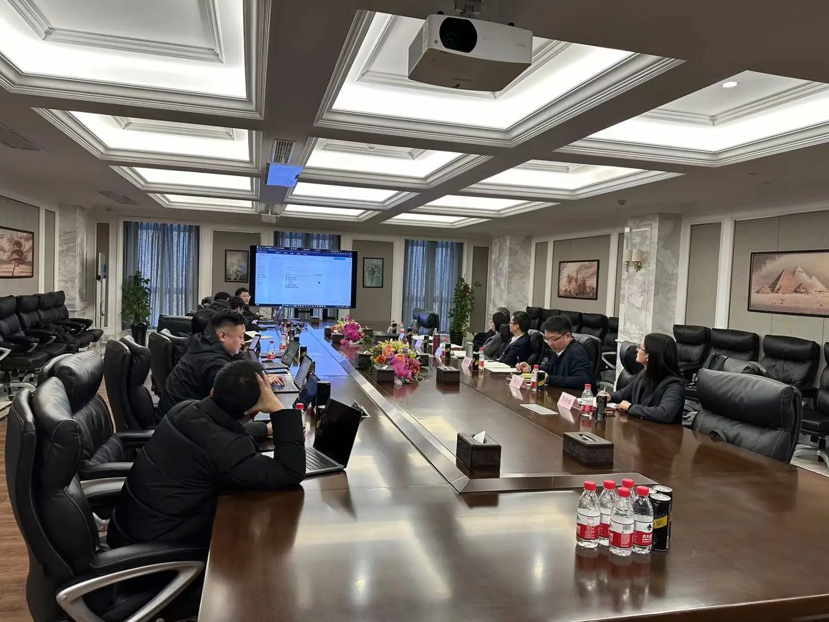 20240315徽商期货董事长、总经理储进一行赴杭州调研1+查晓梅
