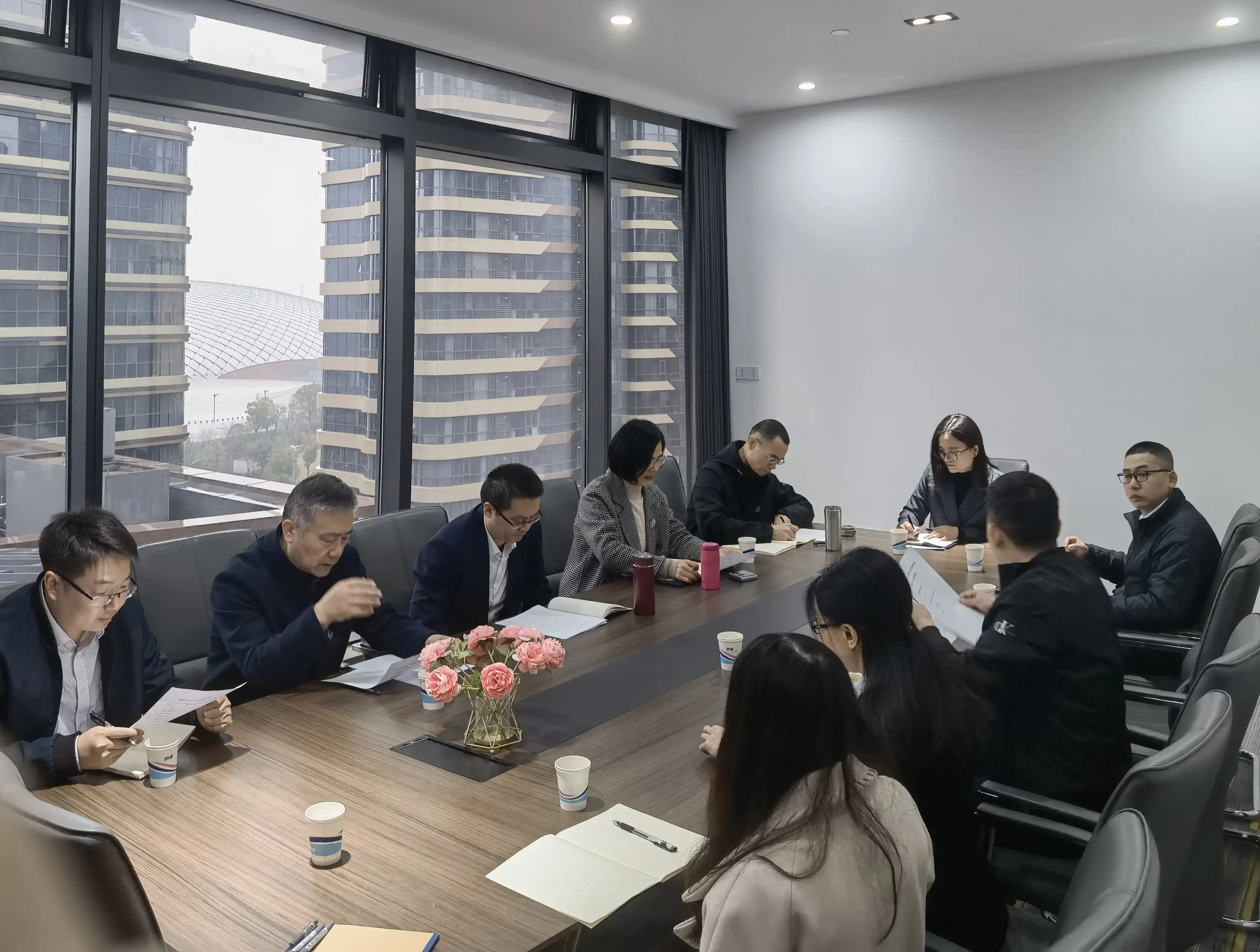 20240318公司领导赴杭州萧山营业部调研督导工作+肖瑶