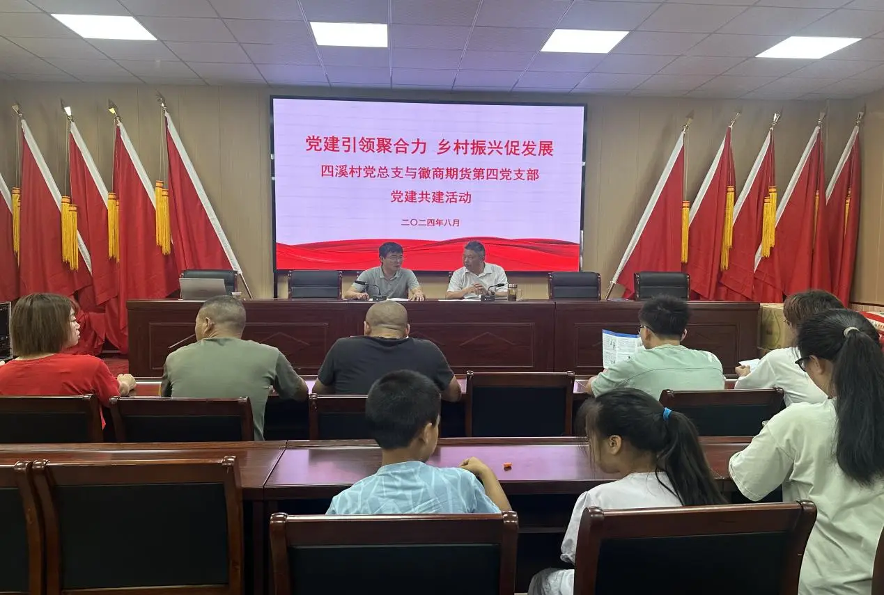20240815党建引领乡村振兴在行动——徽商期货走进秭归县四溪村1+赵建宁