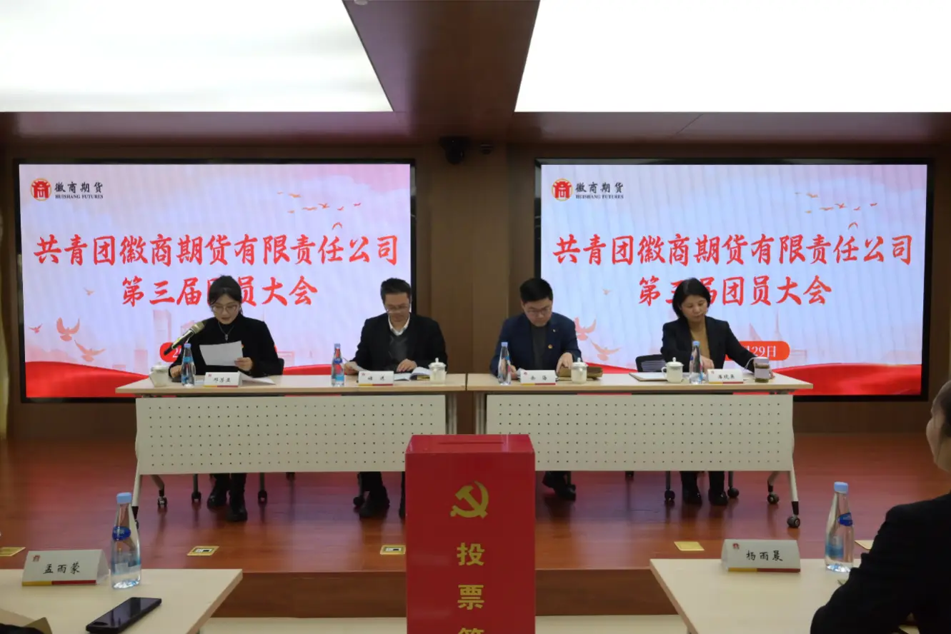 20241204徽商期货第三届团员大会胜利召开+孟雨蒙