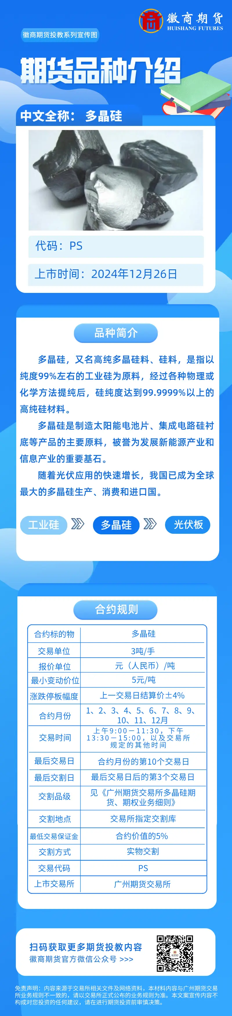 一图了解多晶硅