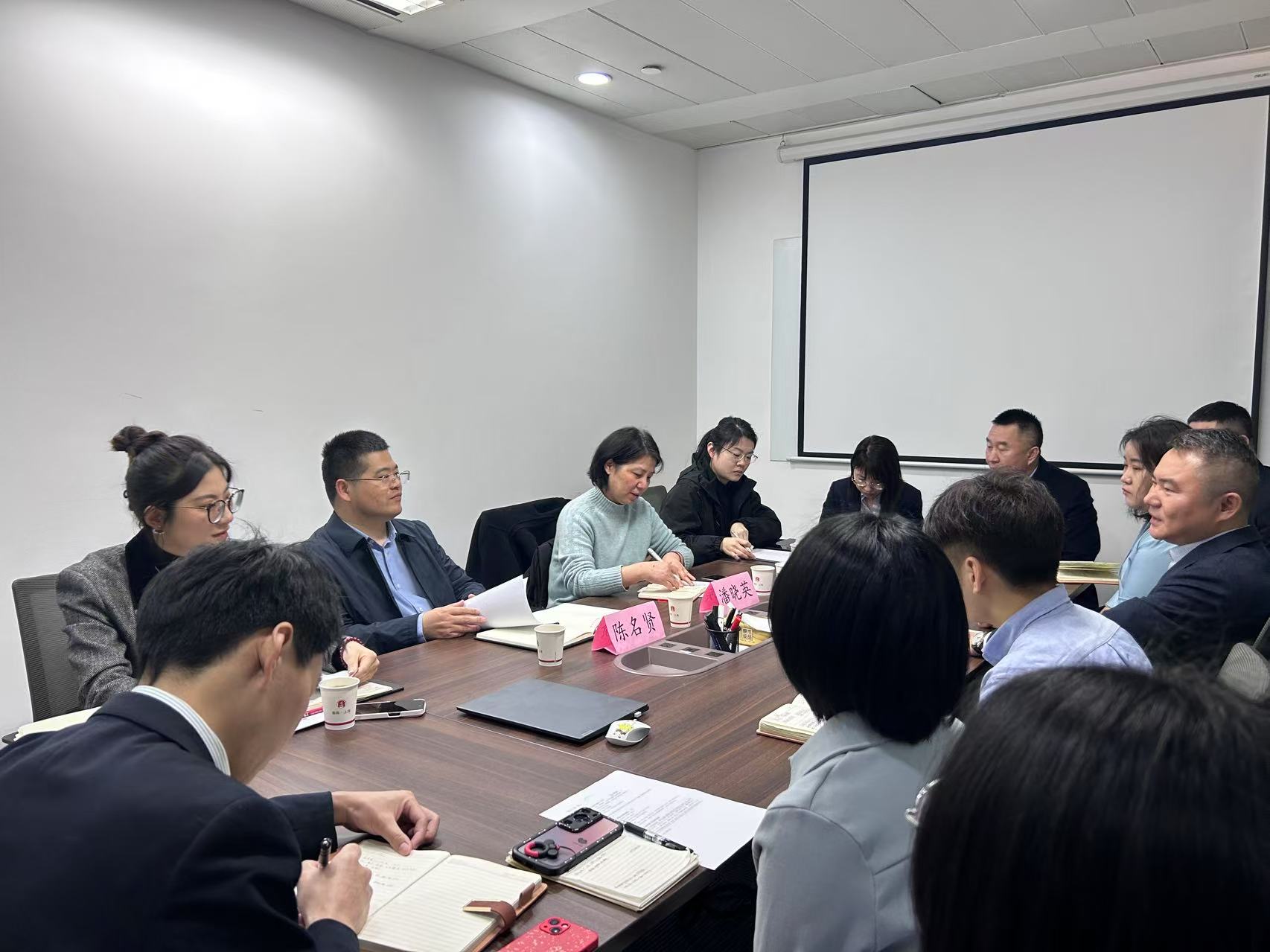20250319公司领导莅临上海分公司调研指导工作+王锦、徐丽萍