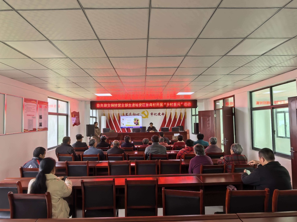 1铜陵营业部赴六安市裕安区张湾村开展乡村振兴活动